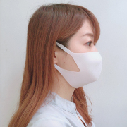 息がしやすく耳にやさしい高性能マスク小さめサイズ3枚入り1パッケージ